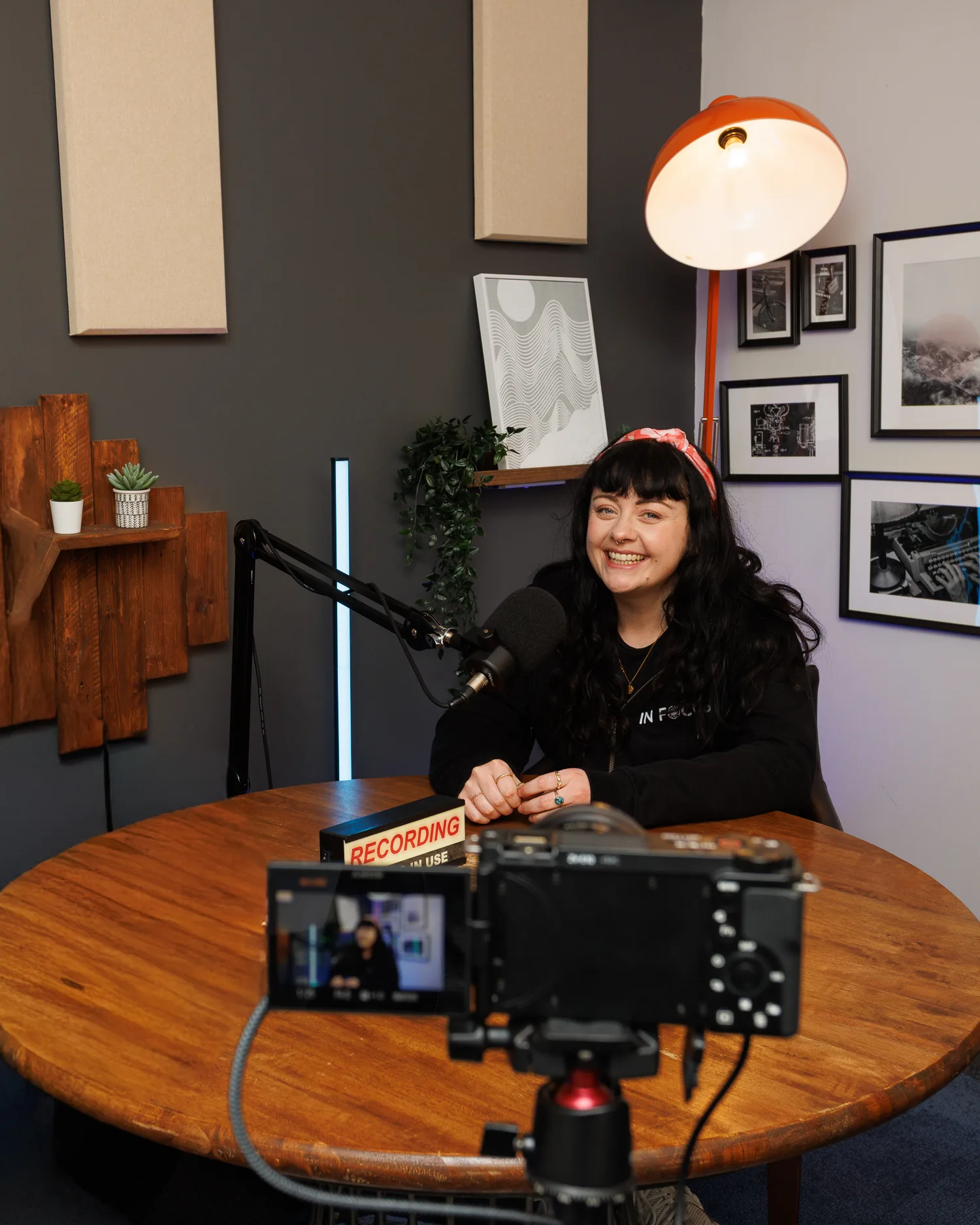 Hampshire Podcast Studios interior